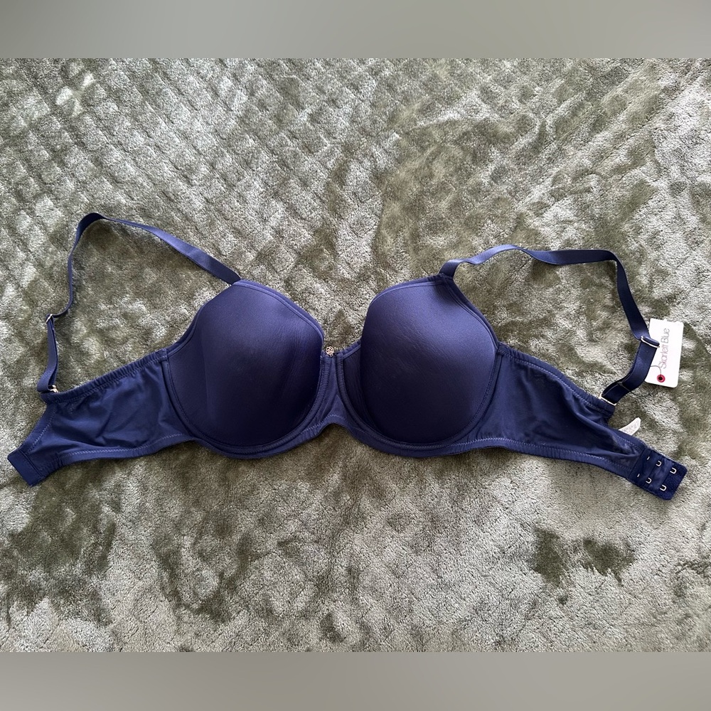 Skarlett Blue Spellbound Push-Up Bra | Size 36DD | Midnight Navy | NWT